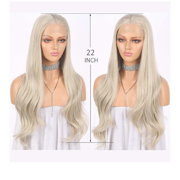 Ash Blonde Lace Front Wig